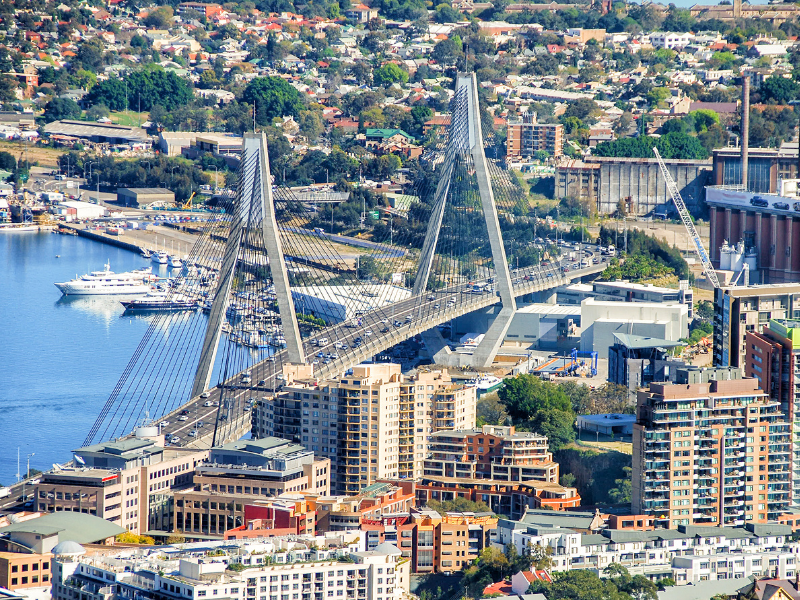 sydney anzac bridge